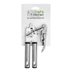 Chef's Kitchen Can & Bottle Opener Set